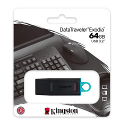 USB Kingston DataTraveler 64GB USB 3.0 Exodia (DTX/64GB)