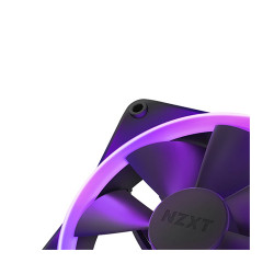 Bộ 3 Fan NZXT F120RGB Kèm Điều Khiển - 120mm RGB Fans - Triple (Màu Đen) RF-R12TF-B1