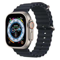 Apple Watch Ultra (4G) 49mm – Titan Case With Ocean Band- VN/A Midnight
