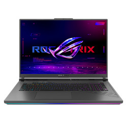 Laptop Asus ROG Strix G18 (Core™ i9-13980HX, Ram 16GB , 1TB SSD, RTX 4080 12GB, 18inch QHD+240Hz, Win 11, Xám) 