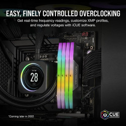 Ram Corsair VENGEANCE RGB 48GB (2x24GB) DDR5 bus 5600MHz Black (CMH48GX5M2B5600C40)