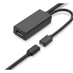 Cáp USB 3.0 nối dài 5m hỗ trợ nguồn Micro USB Ugreen US175 20826