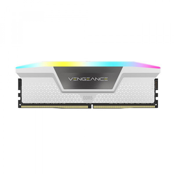RAM CORSAIR VENGEANCE RGB White 32GB (2x16GB) DDR5 5200Mhz (CMH32GX5M2B5200C40W)