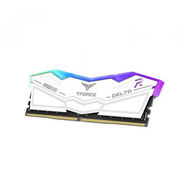 Ram PC TeamGroup Delta RGB 16GB DDR5 6000MHz White (FF4D516G6000HC38A01)