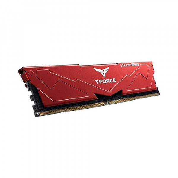 Ram PC TeamGroup VULCAN 16GB DDR5 5200MHz Red (FLRD516G5200HC40C01)