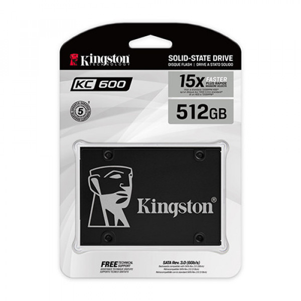 Ổ SSD Kingston SKC600 512GB SATA 3.0 (SKC600/512G)