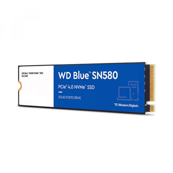 Ổ cứng SSD Western Digital Blue SN580 500GB - WDS500G3B0E (NVMe PCIe/ Gen4x4 M2.2280/ 4000MB/s/ 3600MB/s)