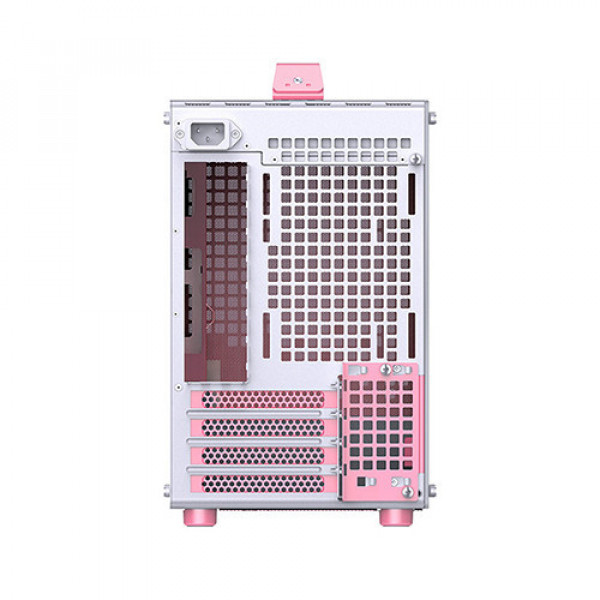 Vỏ Case JONSBO Z20 White Pink (Mini MATX, Màu Trắng Hồng)