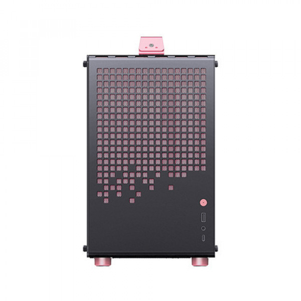 Vỏ Case JONSBO Z20 Black Pink (Mini MATX, Màu Đen Hồng)