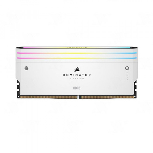 Ram DOMINATOR TITANIUM RGB 96GB (2x48GB) DDR5 6600MHz White (CMP96GX5M2B6600C32W)