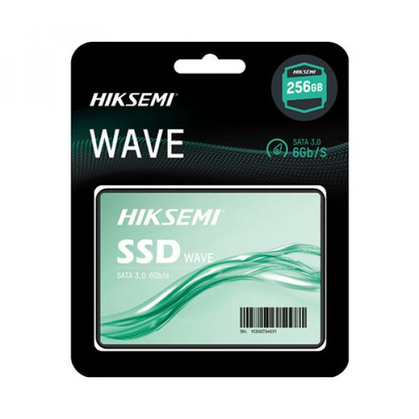 Ổ cứng SSD HIKSEMI HS-SSD-WAVE(S) 256G (SATA3/ 2.5Inch/ 530MB/s/ 400MB/s)