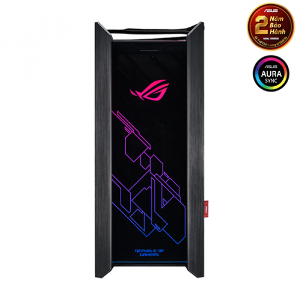 Vỏ case ASUS ROG Strix Helios GX601 Tempered Glass Gaming (Mid Tower/Màu Đen/Led RGB)
