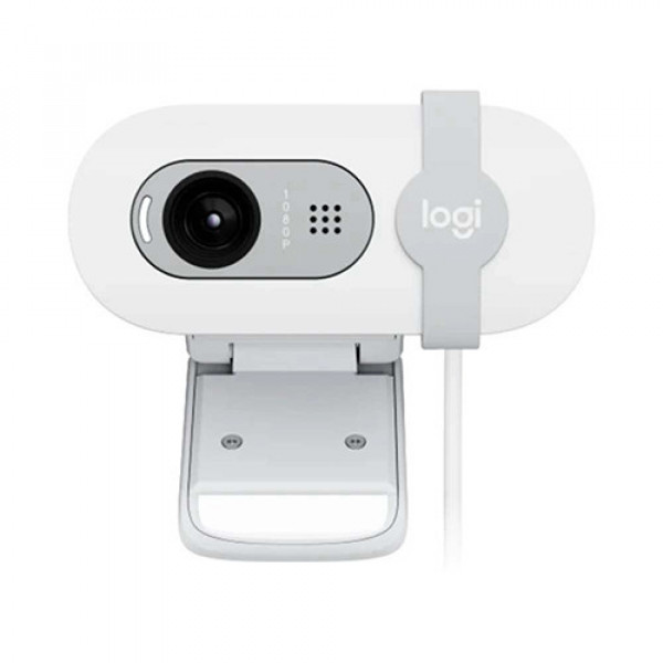 Webcam Logitech Brio 100 Full HD 1080p Trắng nhạt - 960-001618