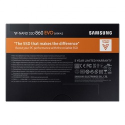 Ổ cứng SSD Samsung 860 EVO 1TB M.2 2280 (MZ-N6E1T0BW)