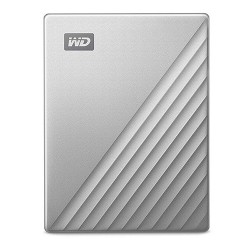 Ổ cứng di động HDD Western Digital My Passport Ultra 1Tb Type-C & USB3.0 (Màu bạc)