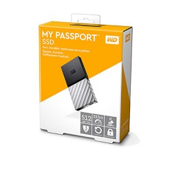 Ổ cứng gắn ngoài WD Passport SSD 512GB USB 3.1 WDBKVX5120PSL